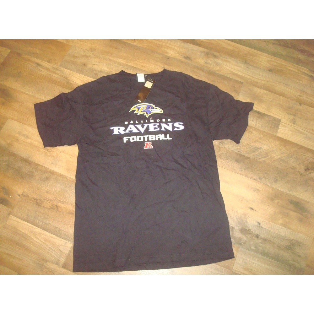 BALTIMORE RAVENS 2012 NEW SIZE LARGE  SHIRT  DEADSTOCK  VINTAGE TT2